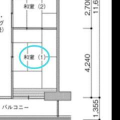 引渡内定/ウッドカーペット2枚組【ホワイト系木目調】の画像