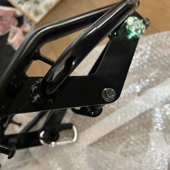 kawasaki スーパーシェルパ リアキャリアの画像