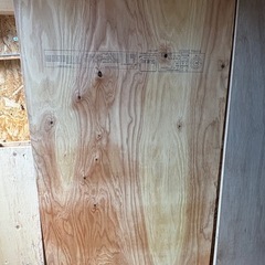 【受付終了】合板　12ミリ　3×6 未使用品