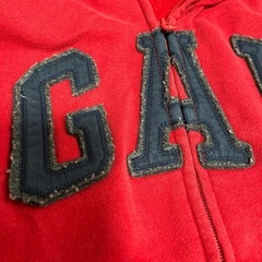 GAP パーカー　フリースの画像