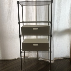 メタルラック【ホワイト】の画像