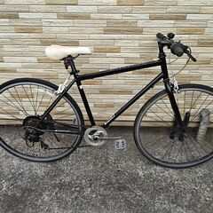 中古自転車 6段変速 470MM クロスバイク軽整備済み 防犯登...