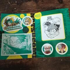 集英社　ナツコミ ヒロアカのシールの画像