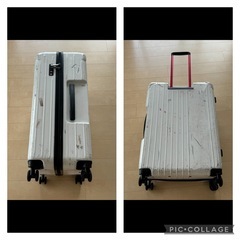 あげます！Coleman スーツケース　白　Lの画像