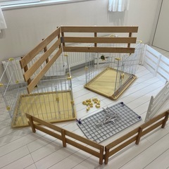 ペット用ケージ、ゲージ。柵色々。 の画像