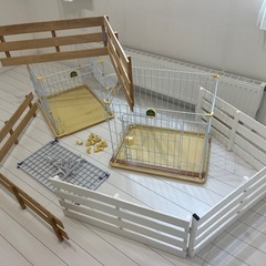 ペット用ケージ、ゲージ。柵色々。 の画像