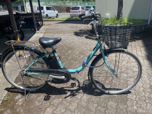 パナソニック   [電動アシスト自転車 ビビ・YX 26型 ミントブルー]BE-9ELSX632V4