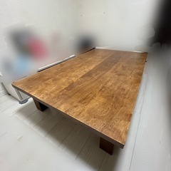 早期取引希望【千種区/引き取り必須】飛騨造作テーブル 定価150,000円