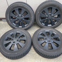 ハスラー等に！14インチ　アルミ165/65R14スタッドレスタ...