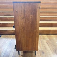 家具 生活家具 UNICO　レコードラック　SWELLA　ブラウンの画像