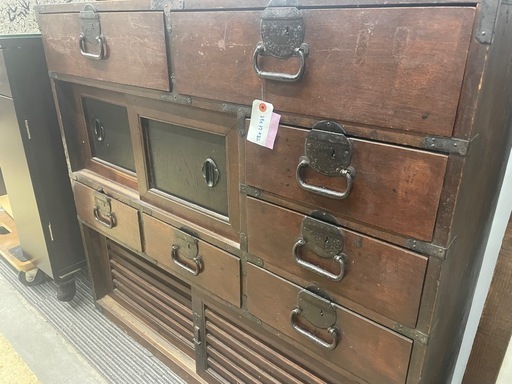 飾り棚 レトロ インテリア 時代タンス  