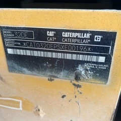 Cat 320Eの画像