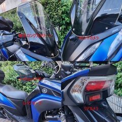 【普通免許仕様】トリシティ155ABS ワイドトレッド 自賠責保険付 スマートモニター他オプション多数 走行2.4万km台★TRIX★の画像
