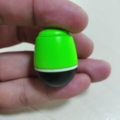 🎣釣具　➇ソルブレ ガジェット Mサイズ 蛍光ミドリ 中通しウキ 円錐ウキ　新品未使用品の画像