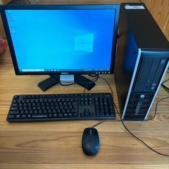 【交渉中】中古デスクトップPCセット　すぐ使えます！　