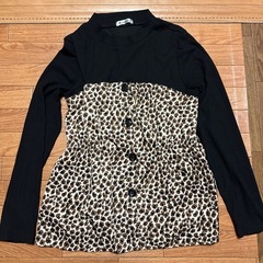 ヒョウ柄　トップス