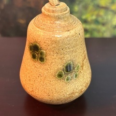 振り出し　黄瀬戸　菓子入れ　茶道具