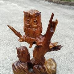 手彫り置物