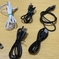 充電ケーブル10本の画像