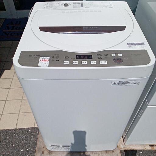 ★【シャープ】全自動洗濯機　2018年製4.5kg（ES-GE4B）自社配送時代引き可※現金、クレジット、スマホ決済対応※   【3ヶ月保証付き★送料に設置込み】