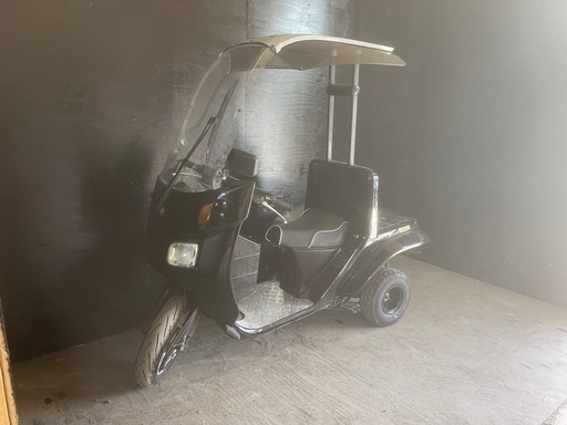 ★支払総額3.8万円★下取り可能！自賠責も承ります♪ ホンダ ジャイロキャノピー TA02 グリップヒーター！LEDヘッドライト！2スト！オイル交換必要なし！カスタムベースに♪