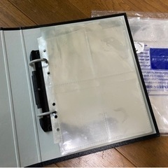 トレーディングカード バインダー＆リフィル（未使用）の画像