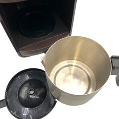 TIGER タイガー ADC-A060 コーヒーメーカー 18年製 ダークブラウン TD 珈琲 動作品 100V 調理機器 家庭用 中古家電 ※容器蓋欠品の画像