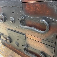 レトロ 和ダンス 収納棚 の画像