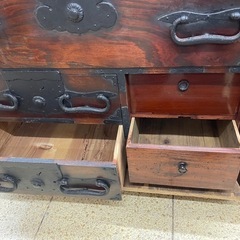 レトロ 和ダンス 収納棚 の画像