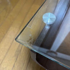 【値下げ】ガラステーブルの画像