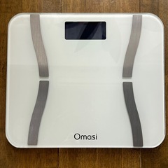 Omasi 超薄型体重計/ガラス天板