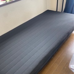 無料　脚付マットレス　シングルベッド 0円