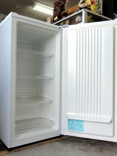 Haier 冷凍庫 100L 2017年製 1ドア ハイアール JF-NU100G 右開き 前