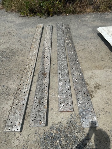 AD足場板　アルミステージ　全長4m