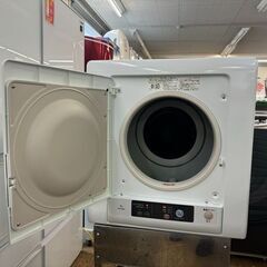 地域限定送料無料　美品【 HITACHI 】日立 乾燥4.0㎏ 電気衣類乾燥機 フィルター目づまりサイン付き これっきりボタンを搭載 DE-N40WVの画像
