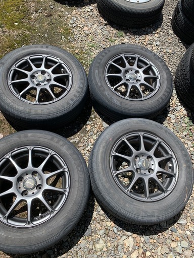 A-TECH 14インチ　アルミホイール　5.5j PCD100