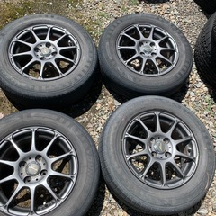 A-TECH 14インチ　アルミホイール　5.5j PCD100
