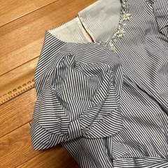 ストライプ　ワンピースの画像