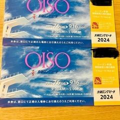 大磯ロングビーチ　入場引換券