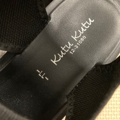 LL サンダル レディース 黒の画像