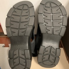 LL サンダル レディース 黒の画像