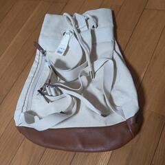 【未使用】リュックサック キャンパス生地の画像