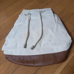 【未使用】リュックサック キャンパス生地の画像