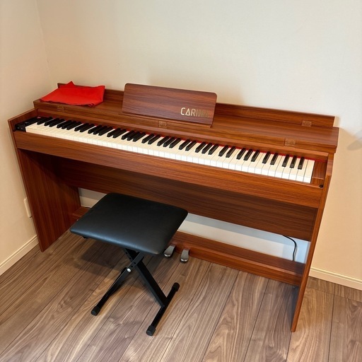 電子ピアノ 88鍵盤 ハンマーアクション鍵盤 ピアノタッチ 木製スタンド 3本ペダル