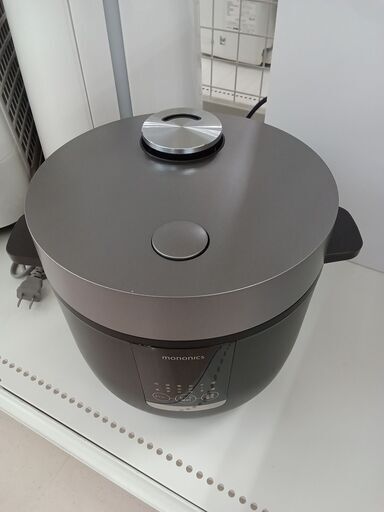 ★ジモティ割あり★ mononics 炊飯器 MN-RC12-BK 4合 23年製 動作確認／クリーニング済み TC4411