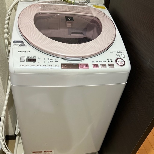 SHARP電気洗濯乾燥機\n