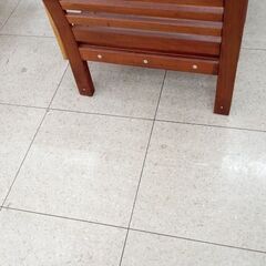 ★ジモティ割あり★  椅子 ブラウン H×D×W クリーニング済み TJ7984の画像