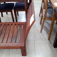 ★ジモティ割あり★  椅子 ブラウン H×D×W クリーニング済み TJ7984の画像