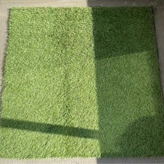 人工芝生2枚セット　200×100＋100×100家具 カーペッ...