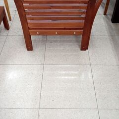 ★ジモティ割あり★  椅子 ブラウン H×D×W クリーニング済み TJ7985の画像